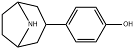 Phenol, 4-(8-azabicyclo[3.2.1]oct-3-yl)- 结构式