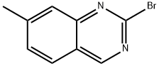 2-溴-7-甲基-喹唑啉 结构式
