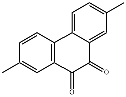 9,10-Phenanthrenedione, 2,7-dimethyl- 结构式