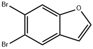 Benzofuran, 5,6-dibromo- 结构式