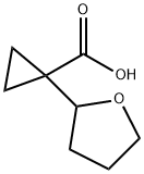 1-(四氢呋喃-2-基)环丙烷-1-羧酸 结构式