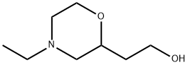 2-Morpholineethanol,4-ethyl- 结构式