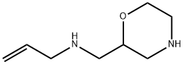 2-Morpholinemethanamine,N-2-propen-1-yl- 结构式