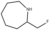 1H-Azepine, 2-(fluoromethyl)hexahydro- 结构式