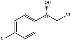 (1S)-2-氯-1-(4-氯苯基)乙醇 结构式