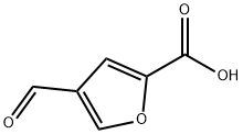 4-甲酰基呋喃-2-羧酸 结构式