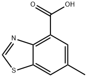 6-methyl-1,3-benzothiazole-4-carboxylic acid 结构式
