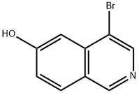 4-溴异喹啉-6-醇 结构式