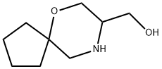 6-Oxa-9-azaspiro[4.5]decane-8-methanol 结构式