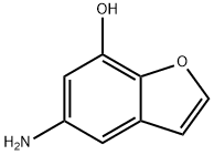 5-氨基苯并呋喃-7-醇 结构式