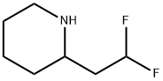 Piperidine, 2-(2,2-difluoroethyl)- 结构式