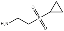 2-(环丙基磺酰基)乙胺 结构式