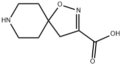 1-Oxa-2,8-diazaspiro[4.5]dec-2-ene-3-carboxylic acid 结构式