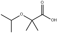 2-methyl-2-(propan-2-yloxy)propanoic acid 结构式