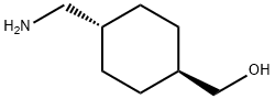 环己烷甲醇,4-(氨基甲基)- 结构式