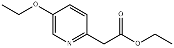 ethyl 2-(5-ethoxypyridin-2-yl)acetate 结构式