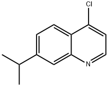 Quinoline, 4-chloro-7-(1-methylethyl)- 结构式