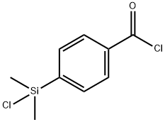 Benzoyl chloride, 4-(chlorodimethylsilyl)- 结构式
