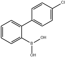 4-chloro-2'-boric acid biphenyl 结构式