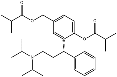 (O-Isobutyryl (R)-Fesoterodine 结构式