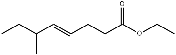 4-Octenoic acid, 6-methyl-, ethyl ester, (E)- (9CI) 结构式