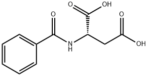 Aspartic acid, N-benzoyl- 结构式