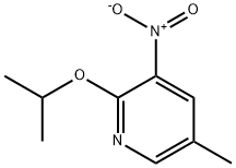 Pyridine, 5-methyl-2-(1-methylethoxy)-3-nitro- 结构式