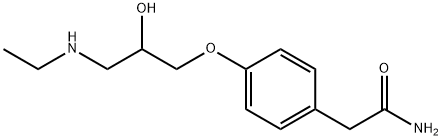 C-Desmethyl Atenolol 结构式