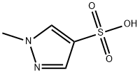 1-methyl-1H-pyrazole-4-sulfonic acid 结构式