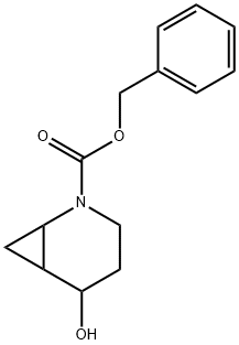 5-羟基-2-氮杂双环[4.1.0]庚烷-2-羧酸苄酯 结构式