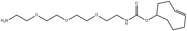 (4E)-TCO-PEG3-amine 结构式