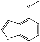 4-methoxy-1-benzofuran 结构式