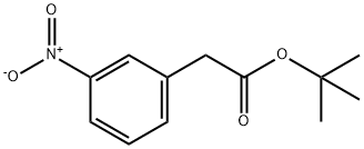 2-(3-硝基苯基)乙酸叔丁酯 结构式