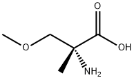 (2R)-2-amino-3-methoxy-2-methylpropanoic acid 结构式