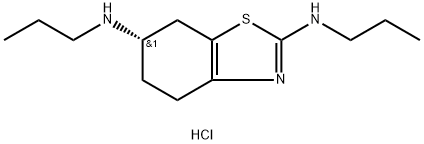 (S)-N2,N6-二丙基-4,5,6,7-四氢苯并[D]噻唑-2,6-二胺 结构式