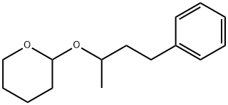 2H-Pyran, tetrahydro-2-(1-methyl-3-phenylpropoxy)- 结构式