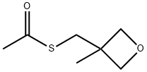 1-{[(3-methyloxetan-3-yl)methyl]sulfanyl}ethan-1-one 结构式