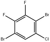 1,4-二溴-5-氯-2,3-二氟苯 结构式