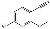 6-氨基-2-甲氧基烟腈 结构式