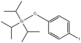 Benzene, 1-iodo-4-[[tris(1-methylethyl)silyl]oxy]- 结构式