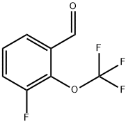 Benzaldehyde, 3-fluoro-2-(trifluoromethoxy)- 结构式