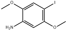 4-碘-2,5-二甲氧基苯胺 结构式