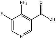 4-氨基-5-氟烟酸 结构式