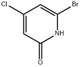 6-Bromo-4-chloro-2(1H)-pyridinone 结构式