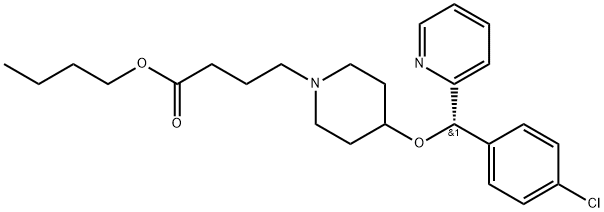 Bepotastine N-Butyl Ester 结构式
