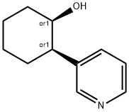 rac-(1r,2r)-2-(pyridin-3-yl)cyclohexan-1-ol 结构式