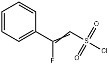 2-fluoro-2-phenylethene-1-sulfonyl Chloride 结构式