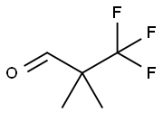 Propanal, 3,3,3-trifluoro-2,2-dimethyl- 结构式