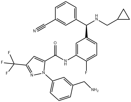 贝罗司他 结构式