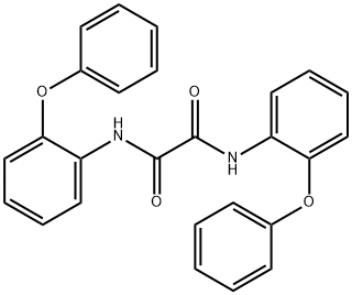 N1,N2-双(2-苯氧基苯基)草酰胺 结构式